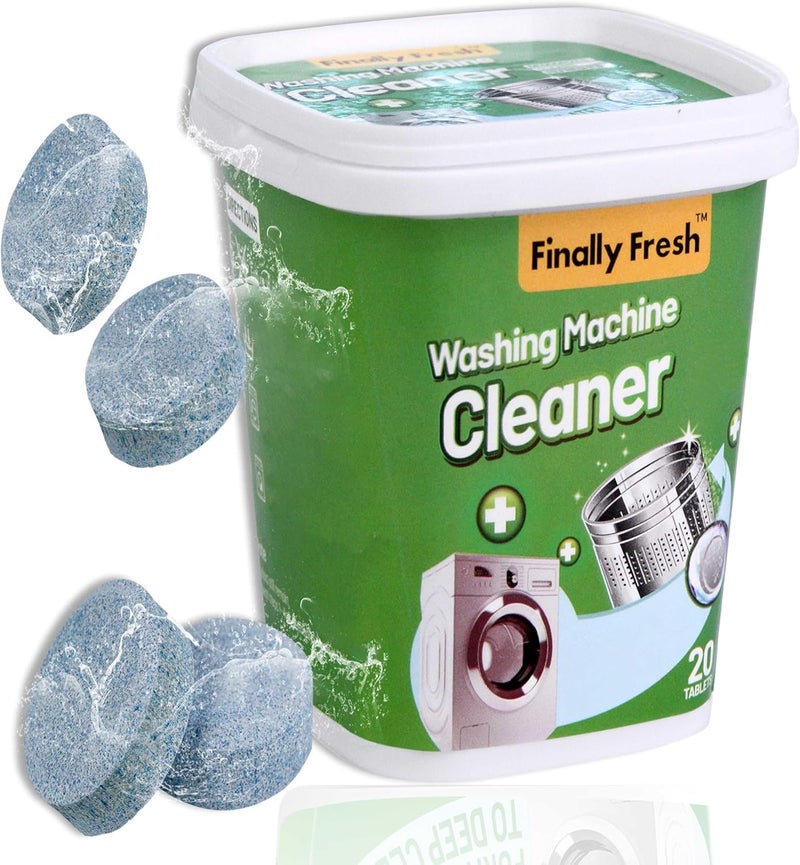 Finally Fresh Washing Machine for Front Loaders & Top loaders, 20 Packs Washer, Washer Machine for Sensitive Skin, Suitable for All Washing Machine Include HE Washing Machines. - Image 1